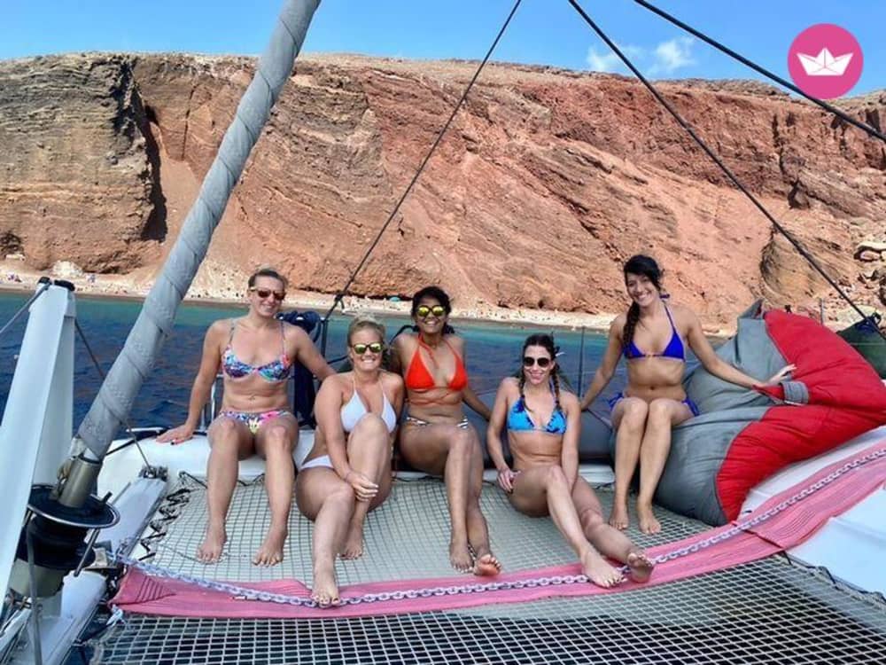 Fountaine Pajot: Wake Up with the Waves: Morning Private Boat Tour from Vlychada