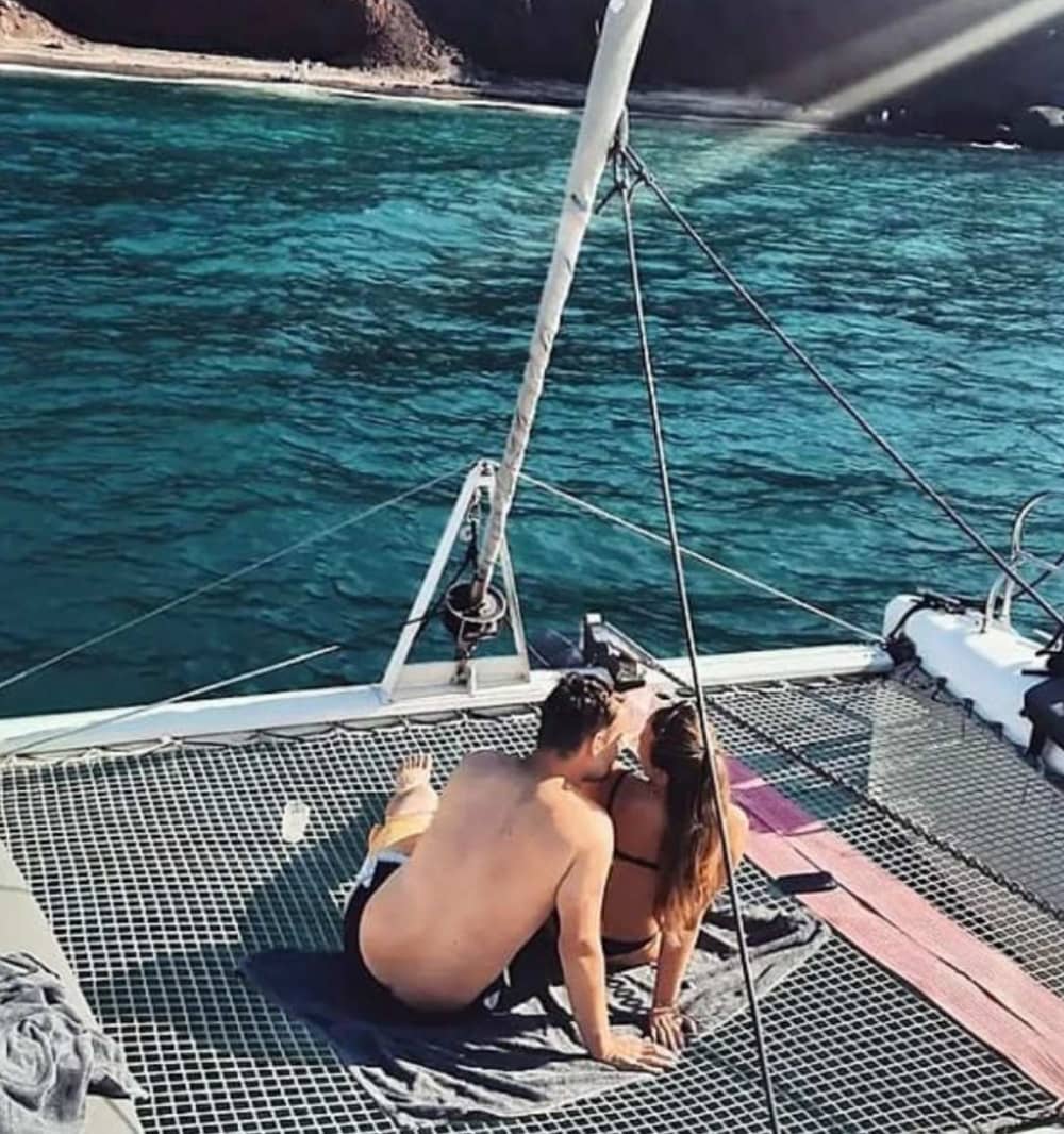 Fountaine Pajot: Wake Up with the Waves: Morning Private Boat Tour from Vlychada