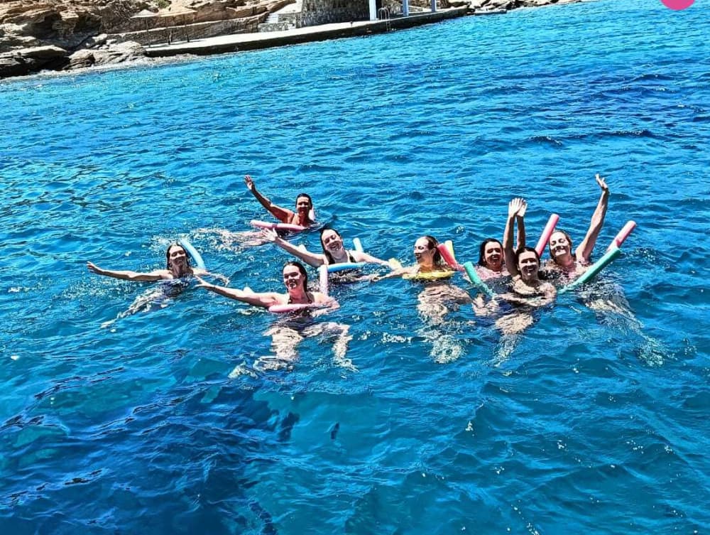 Fountaine Pajot: Wake Up with the Waves: Morning Private Boat Tour from Vlychada