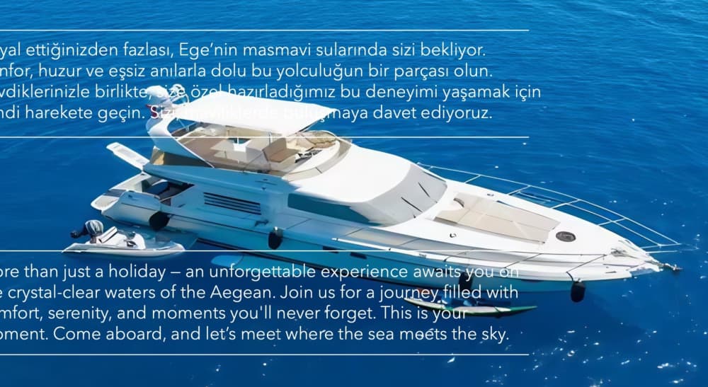 Disfruta de 9 horas en lancha motora para explorar Göcek.