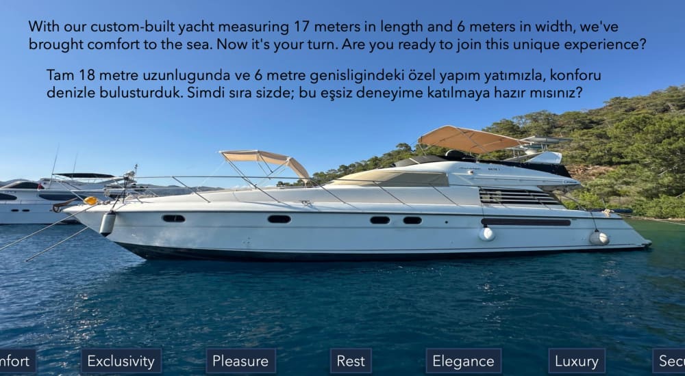 Disfruta de 9 horas en lancha motora para explorar Göcek.