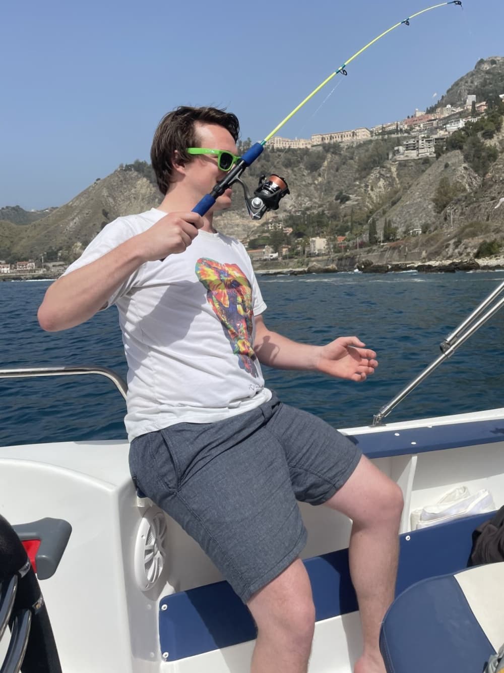 A day on a boat between Isola Bella, Mazzarò, and the Bay of Sirens.