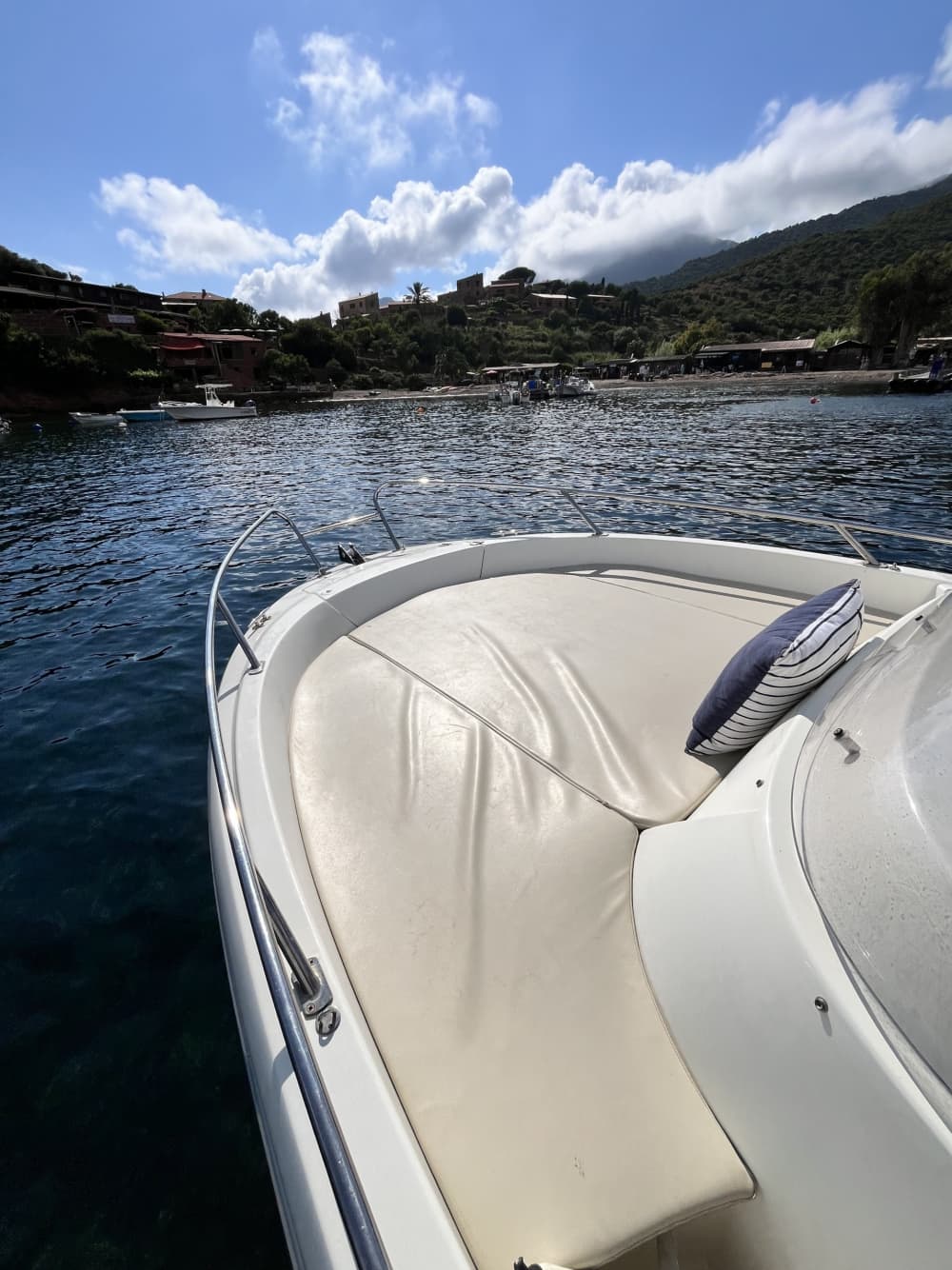 Życie dla fal: Półdniowy wypad do Calvi na pokładzie łodzi motorowej