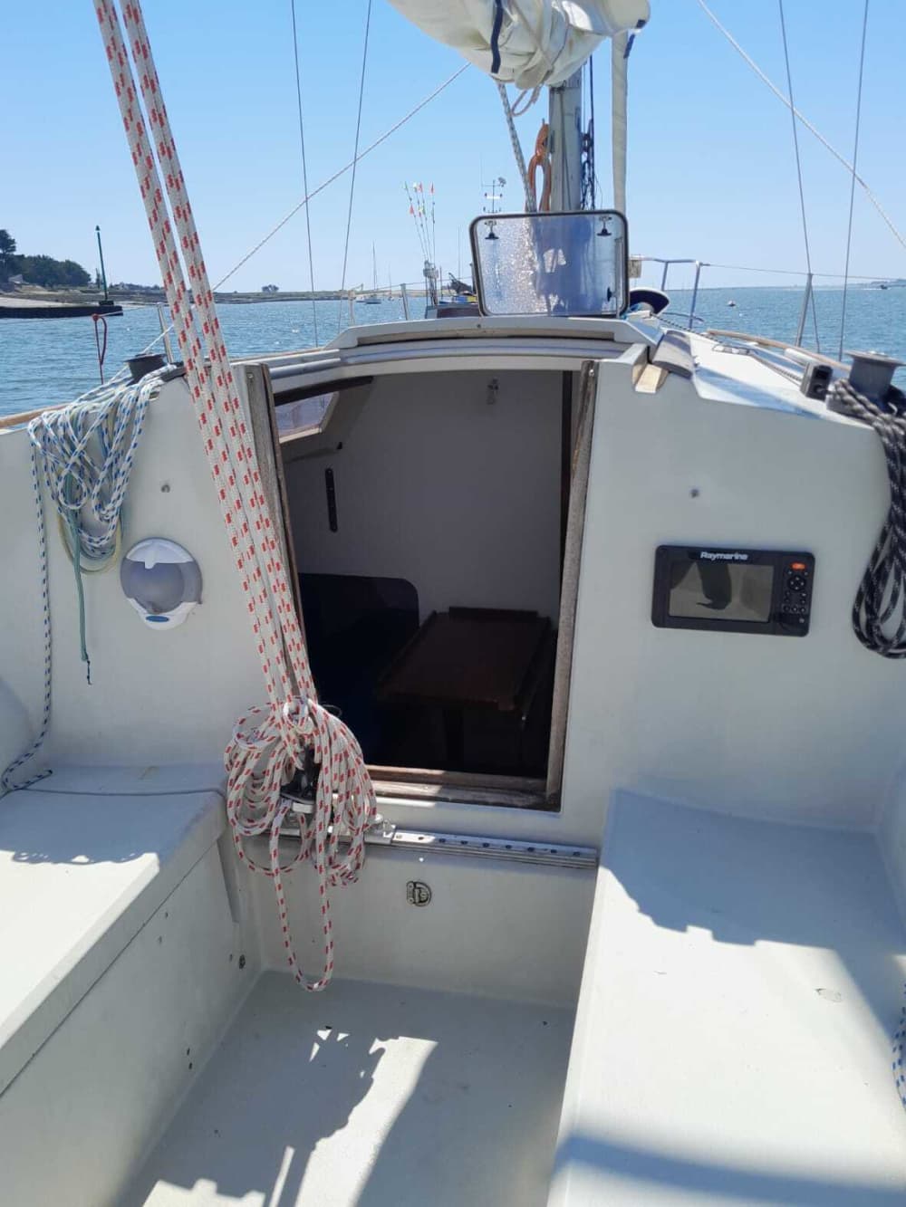 9 heures de navigation le long de la côte de Penerf