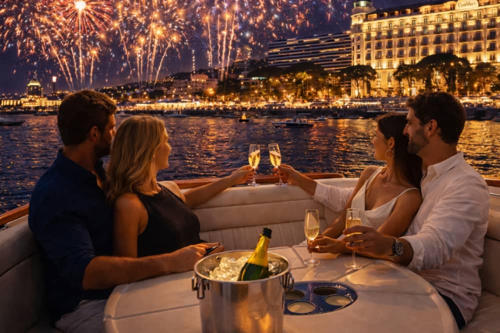 Cannes Fireworks in the Front Row & Lérins Evening