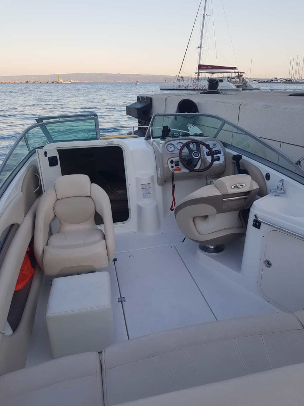 Half-day boat trip Split,Trogir,Blue Lagoon and Solta island.