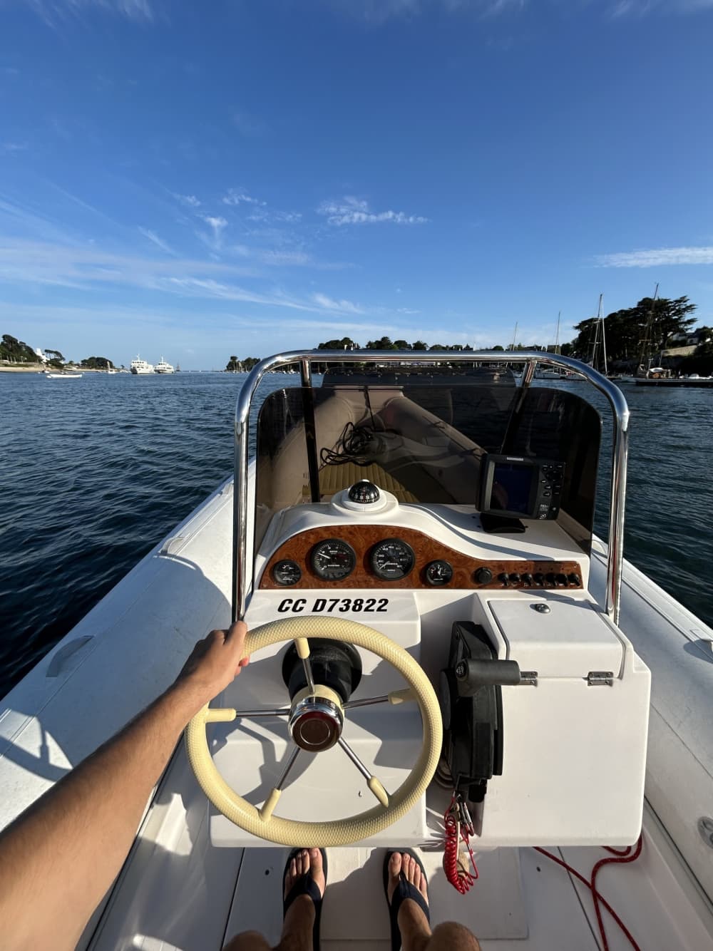 Profitez de 9h sur un bateau à moteur à Bénodet