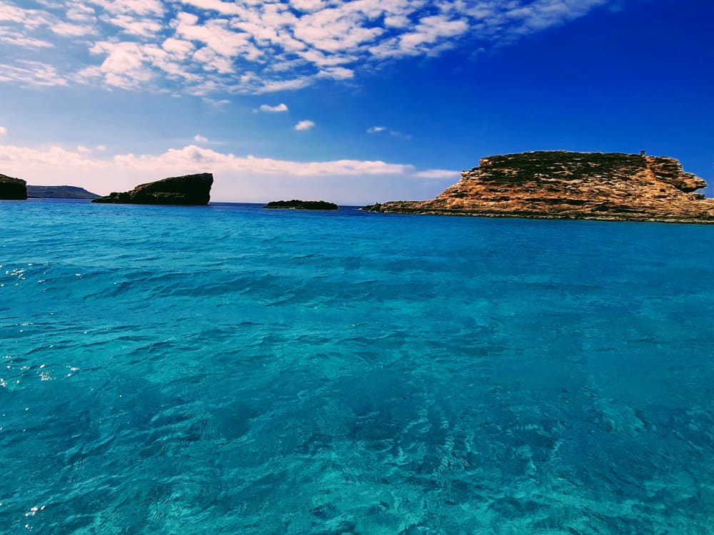 Exclusive Full-Day  Boat Trip: Comino, Blue Lagoon, Crystal Lagoon & Hidden Caves