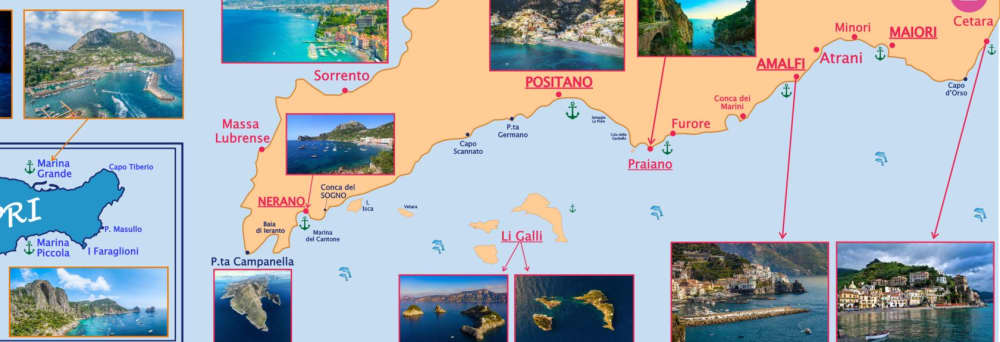 Excursão de 4 horas pela Costa Amalfitana saindo de MAIORI