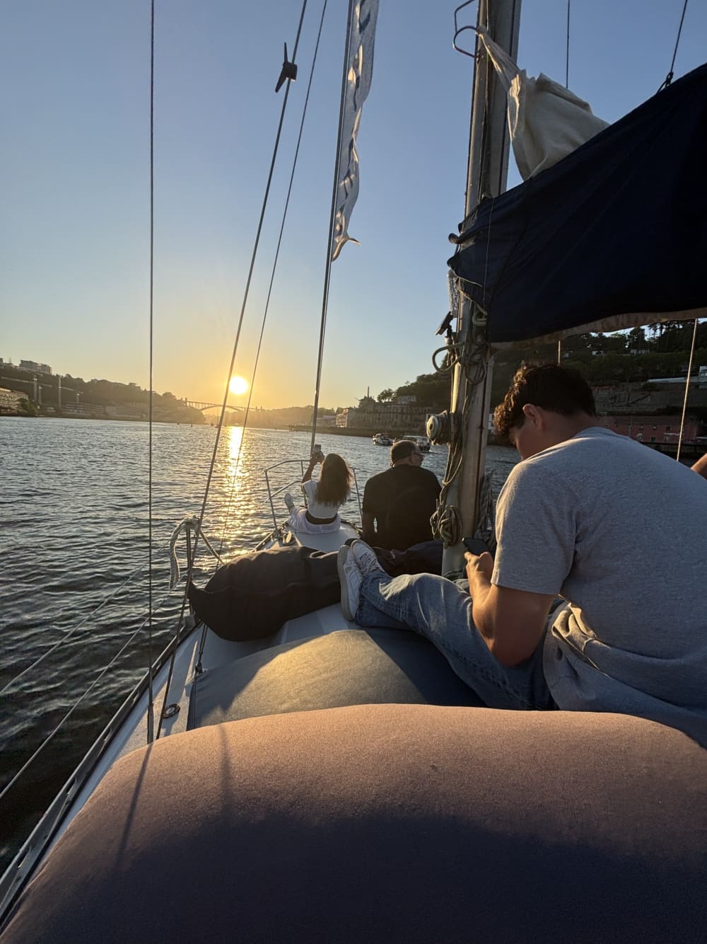 Geniet van een hele dag zeilen in Porto op een zeilboot.