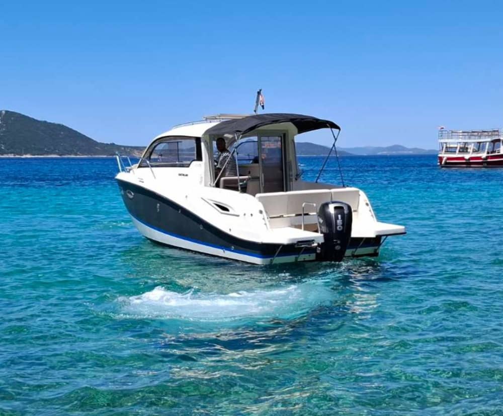 Discover Dubrovnik's shores: A complete day trip aboard a motorboat