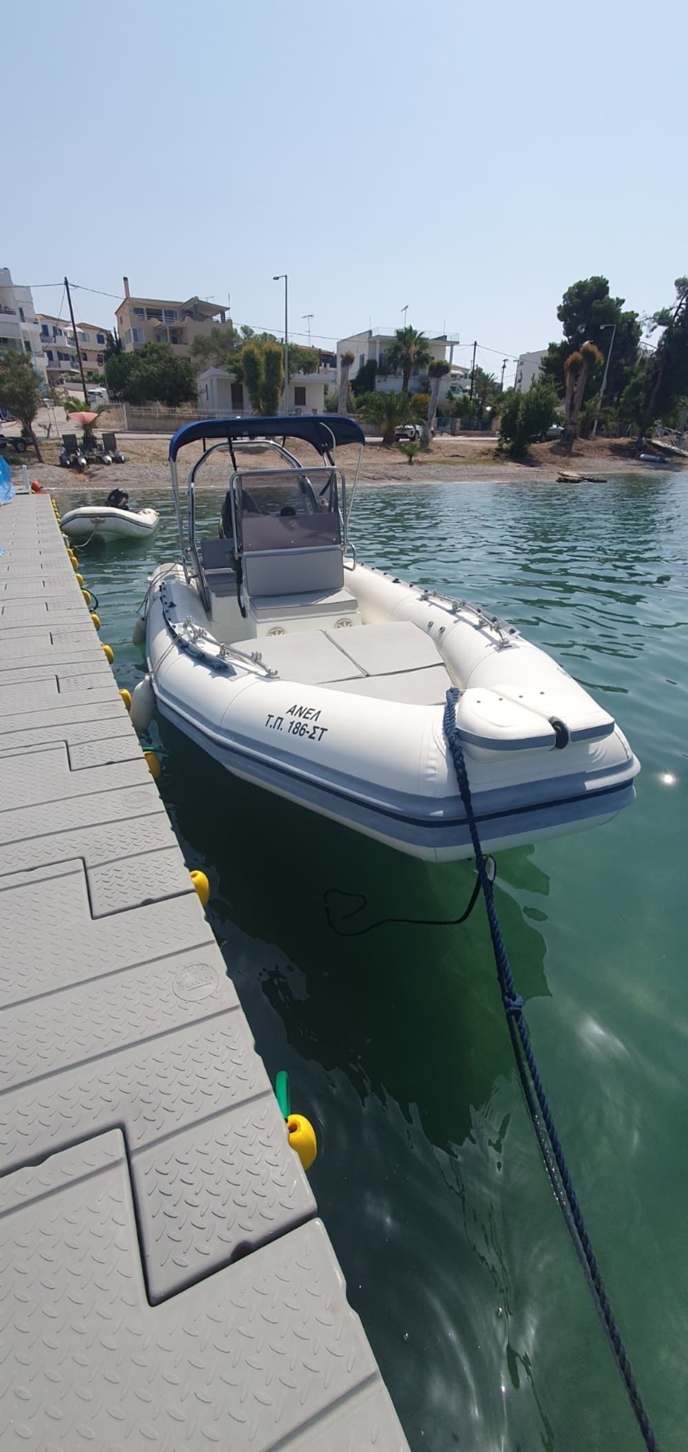 One day in Porto Cheli on a motorboat