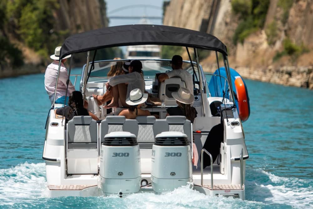 East Gulf of Corinth Full-Day Cruise from Kiato