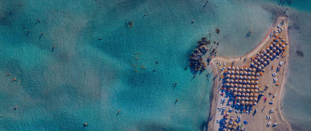 Croisière d'une journée vers les plages emblématiques de Crète