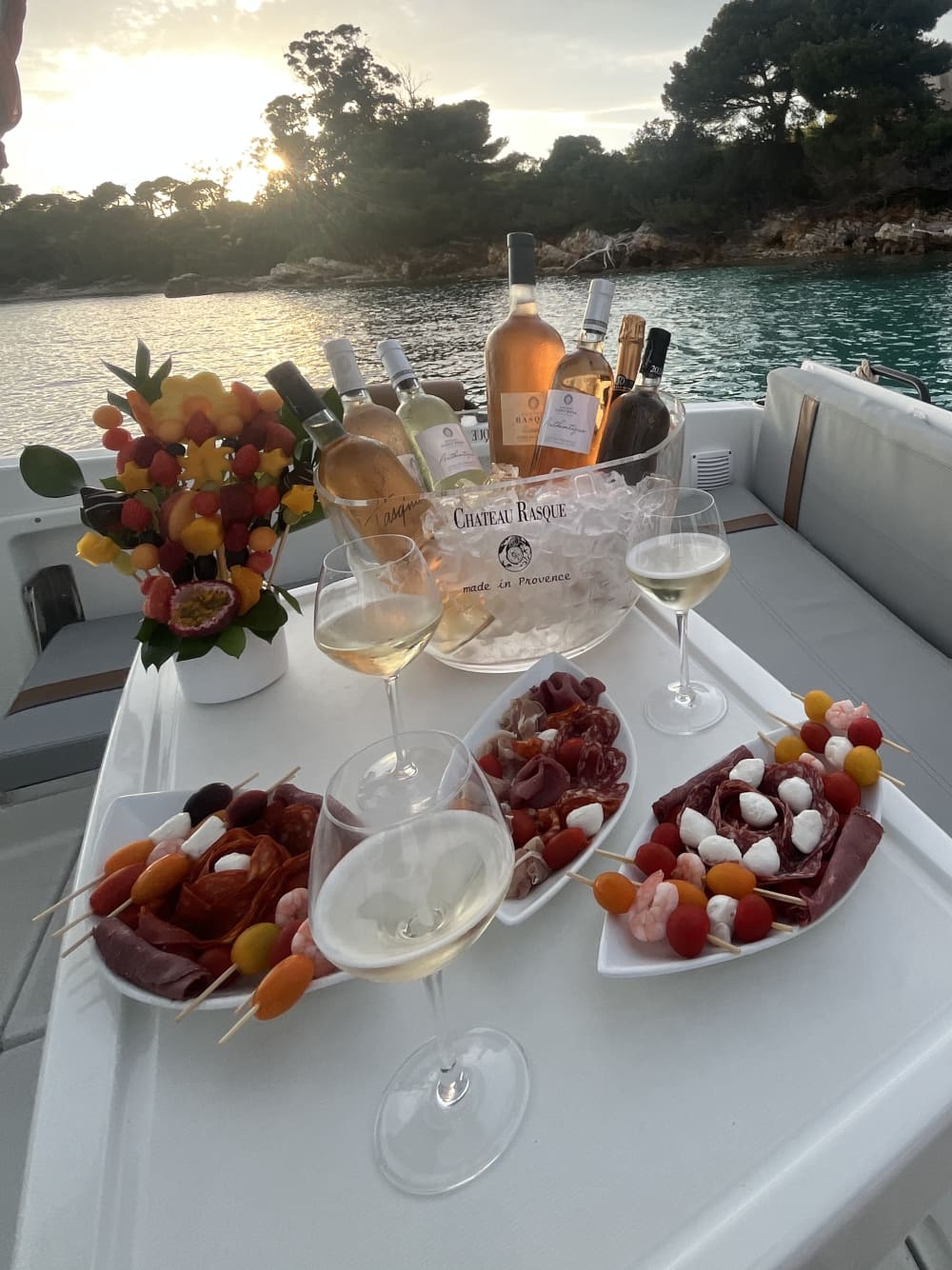 aperitivo al tramonto e dolcezza serale