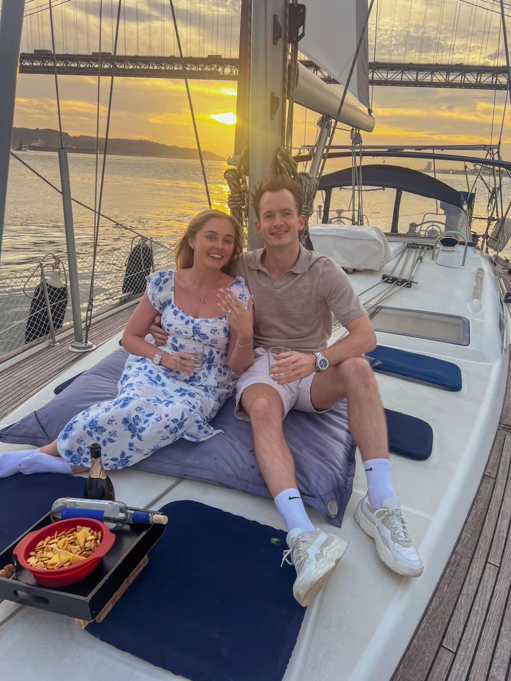 Liebe auf dem Wasser: Die perfekte Kreuzfahrt für einen Heiratsantrag in Lissabon