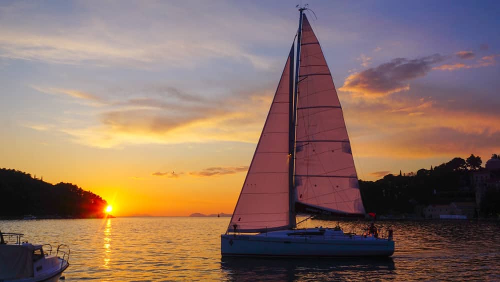 Ιστιοπλοΐα στο ηλιοβασίλεμα από το Cavtat – Ιδιωτική εκδρομή 2 ωρών