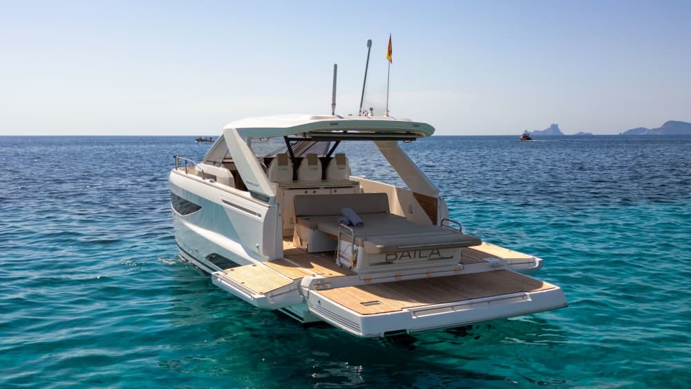 Cruzeiro de luxo de um dia de Ibiza para Espalmador e Illetas