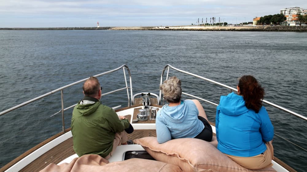 Your private motorboat for a day around Porto