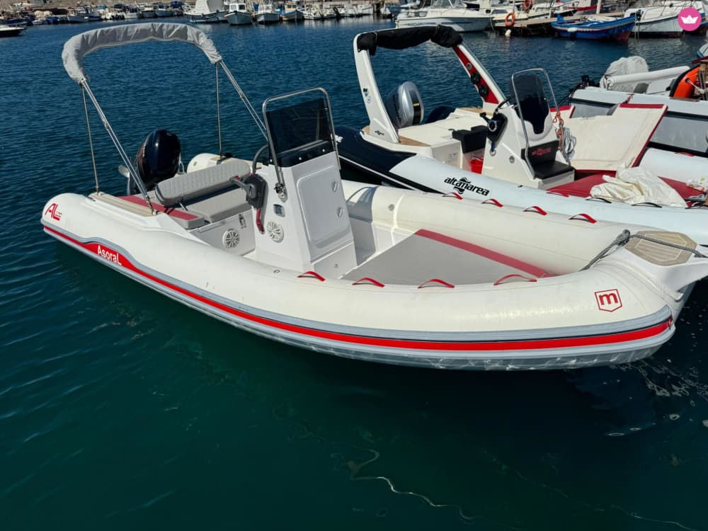 Vivi una giornata indimenticabile con il nostro ASORAL AL 100, dotato di tutto il necessario per una perfetta giornata in barca!