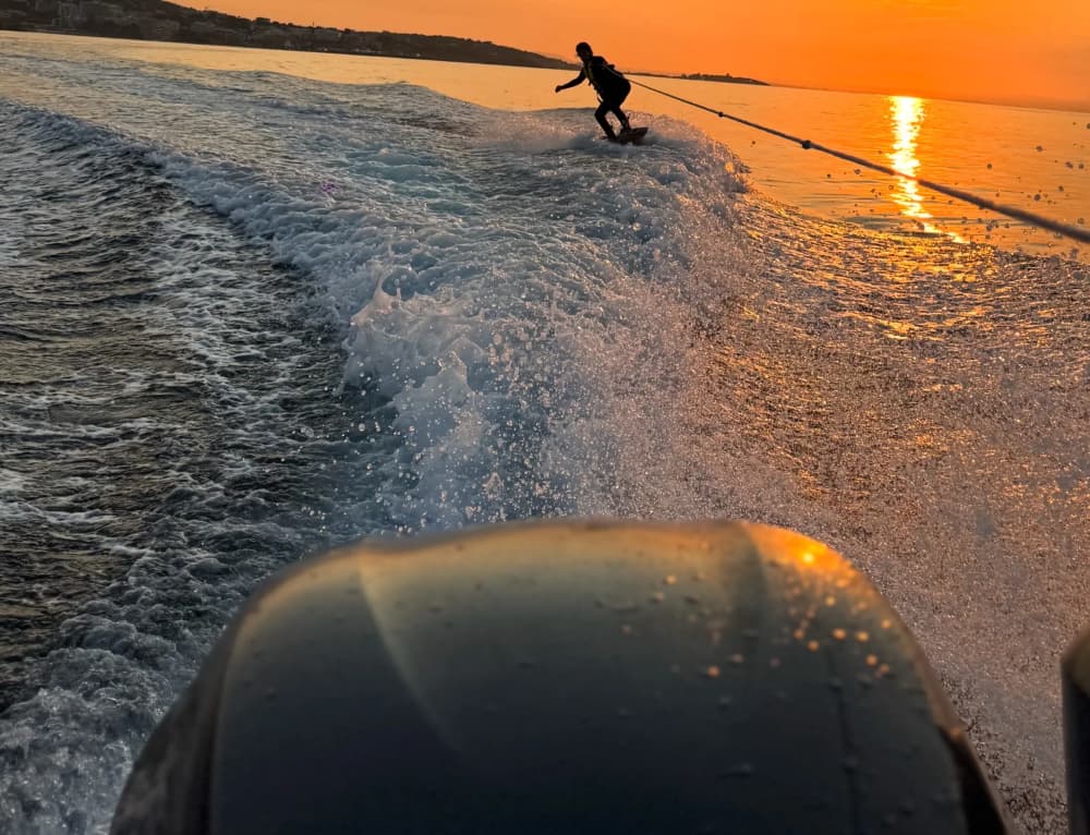 Private boat trip with water toys and 25 coves