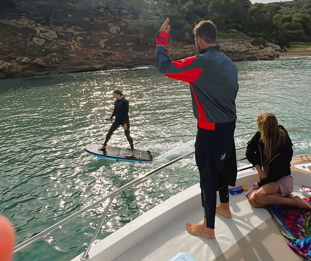 Private boat trip with water toys and 25 coves