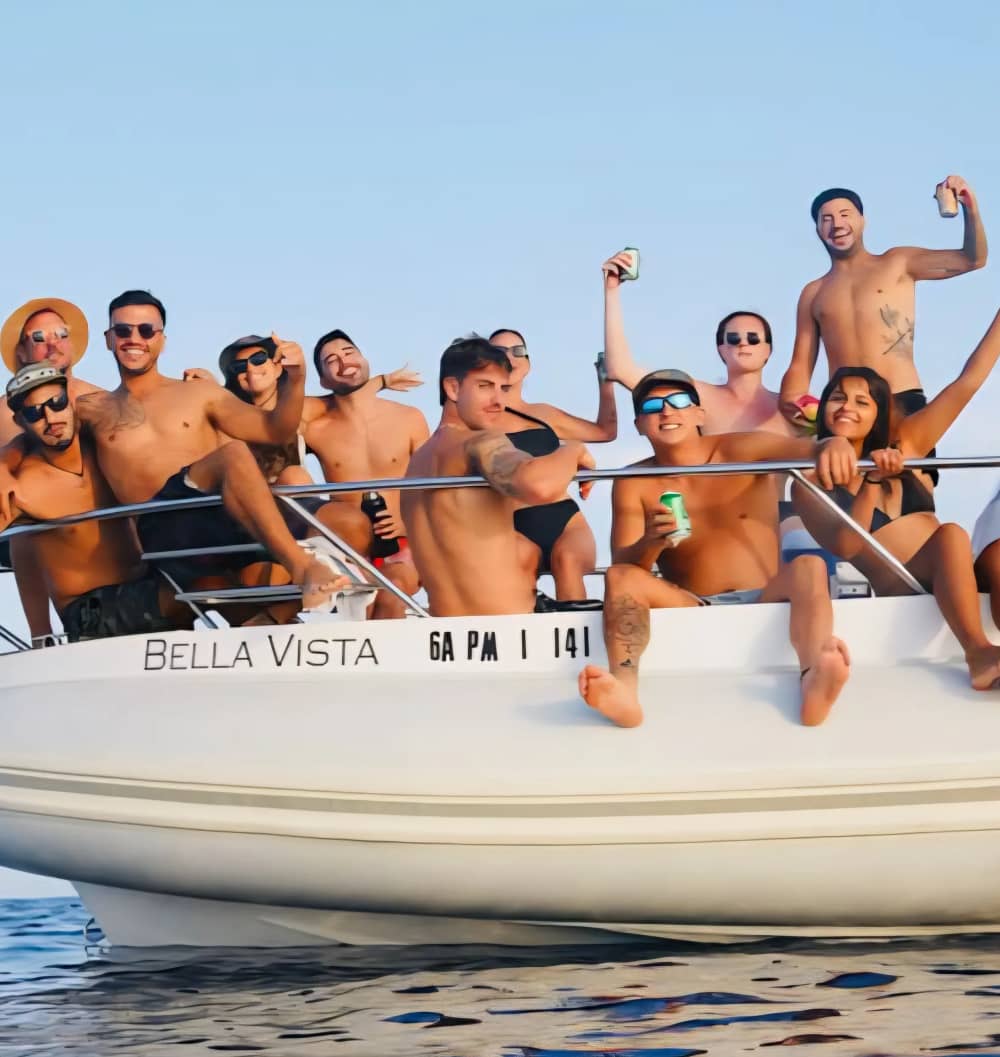 Private boat trip with water toys and 25 coves