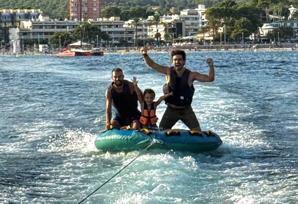 Private boat trip with water toys and 25 coves