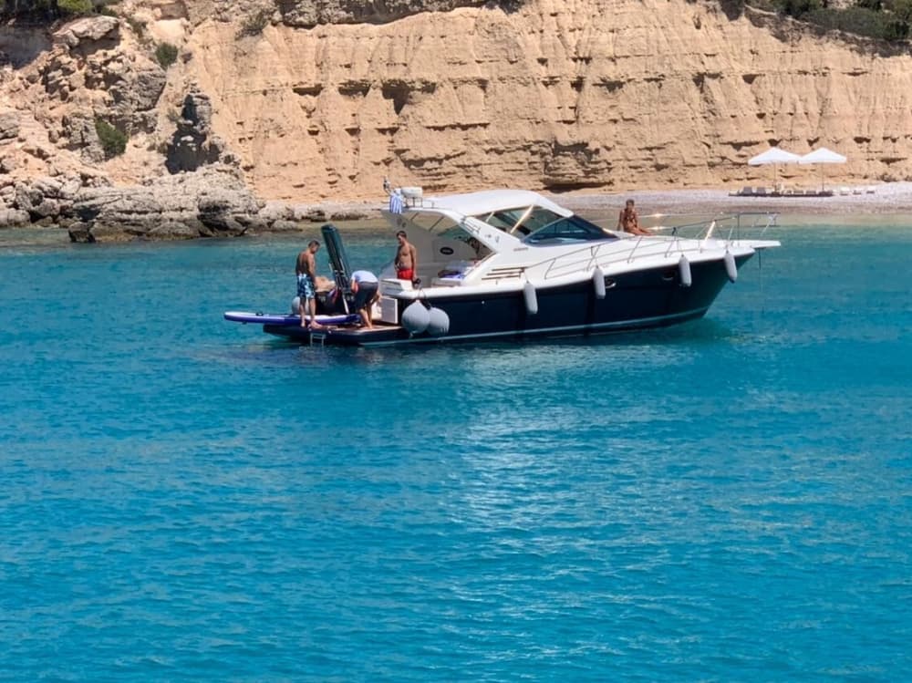 Your private motorboat for a day around Porto Cheli