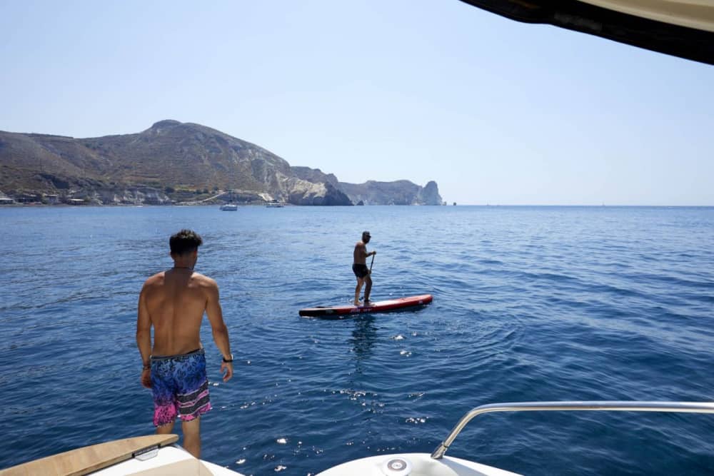From Santorini to Ios Island  – Private Full-Day Sailing Adventure