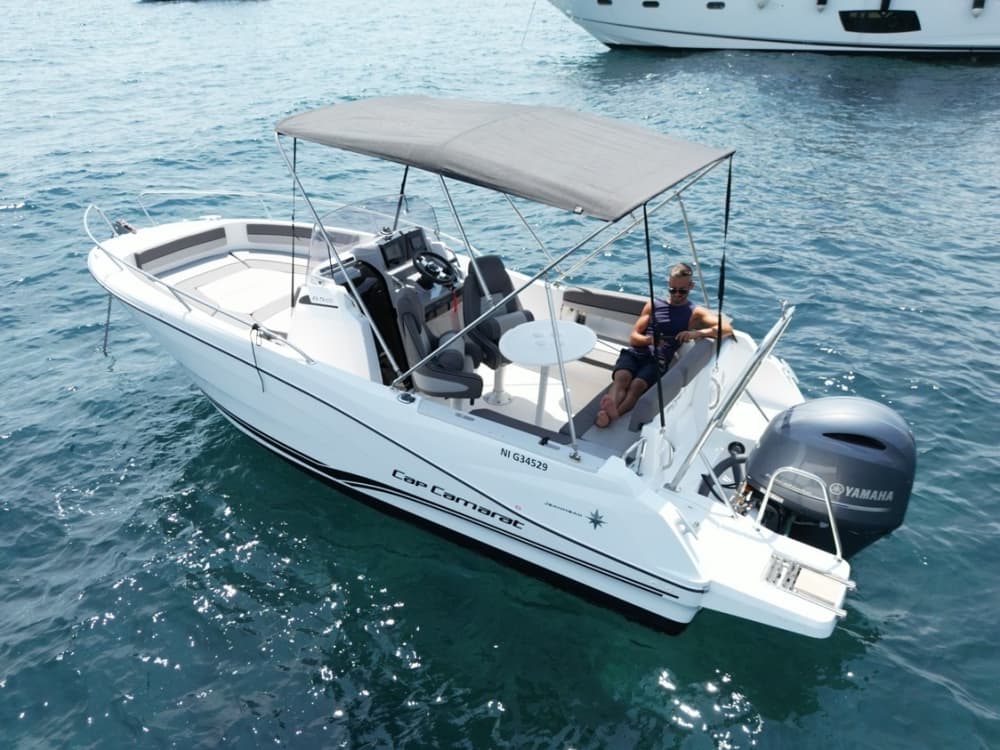 Discover Mandelieu-La Napoule: Half-day of pure joy on a motorboat