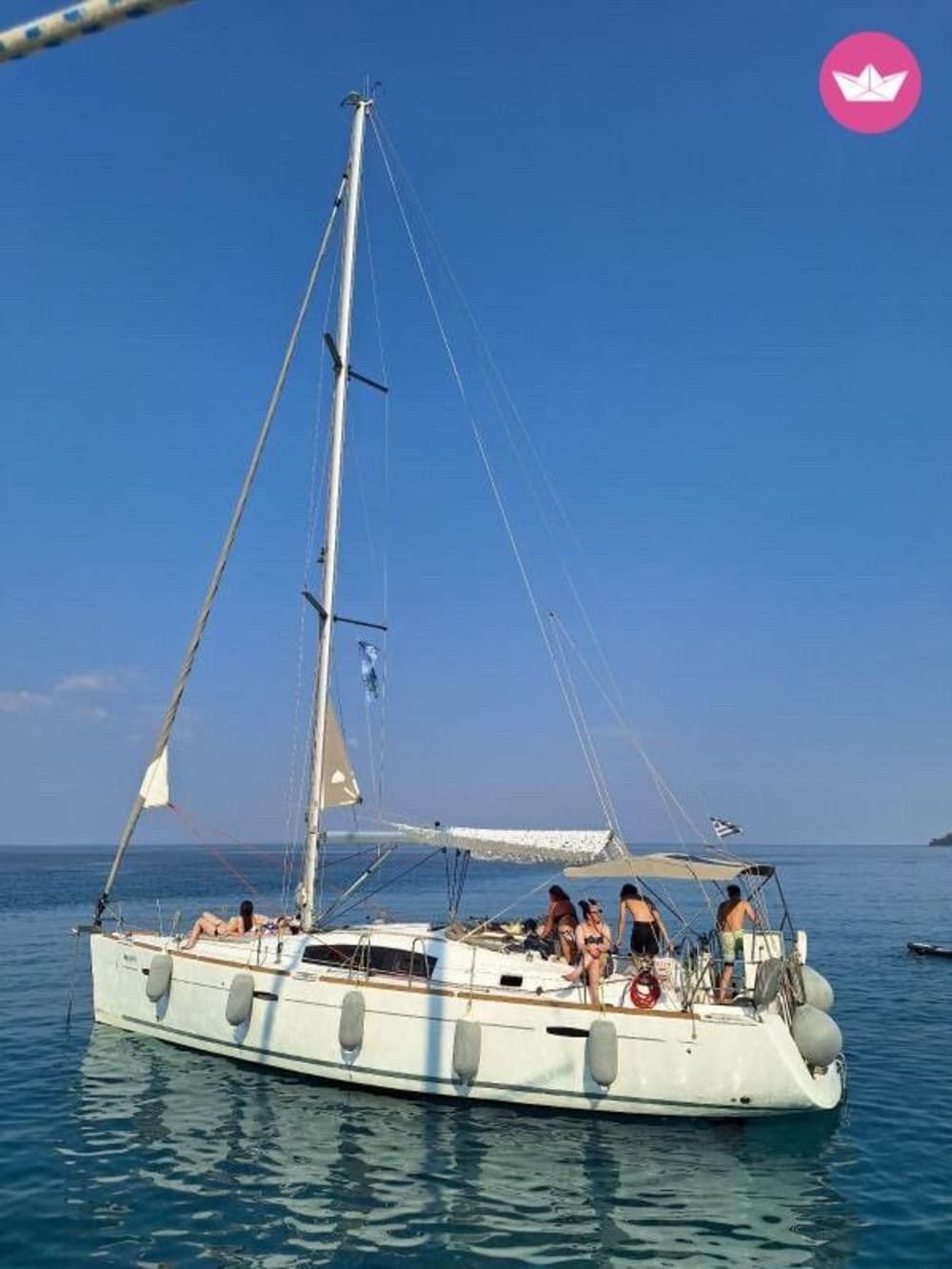 Excursion d'une journée en voilier à Thasos