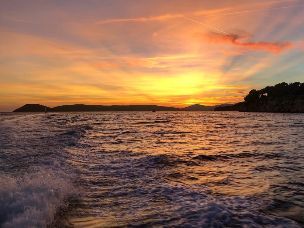 Escapada al atardecer: tour privado de 2,5 horas desde Trogir