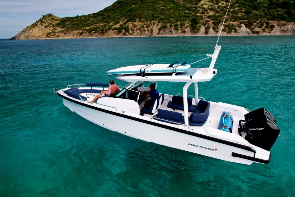 Ontdek Saint Martin: een volle dag zon op een motorboot