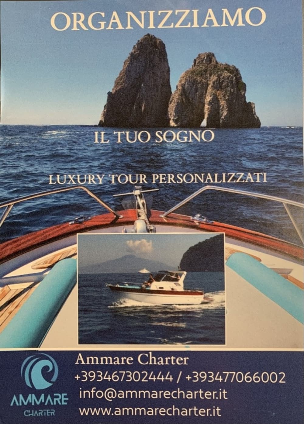 Un giorno a Piano di Sorrento in motoscafo