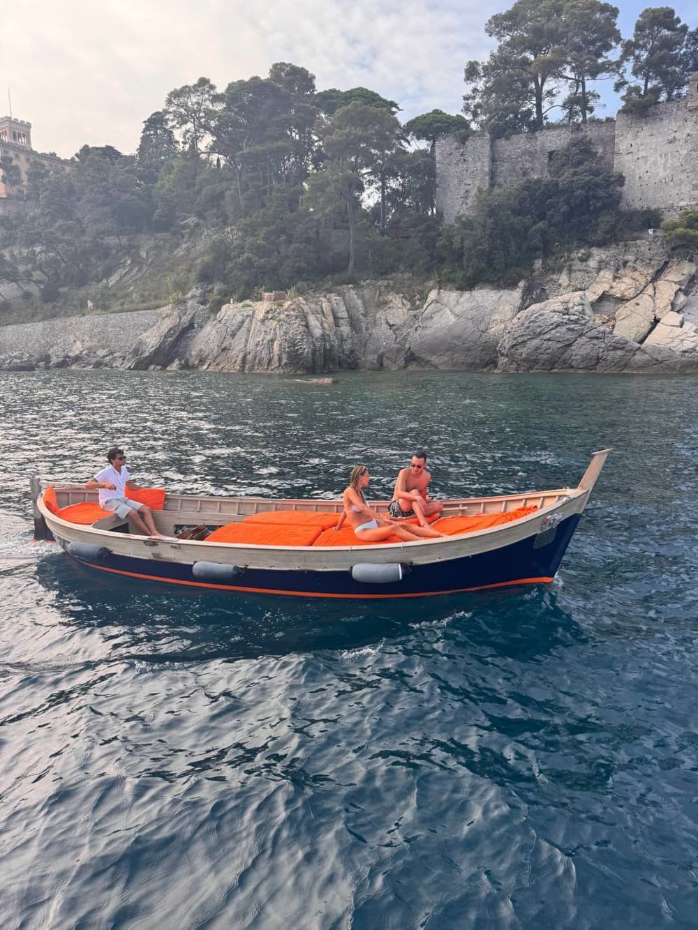 Excursió de mig dia en vaixell a Rapallo amb motor