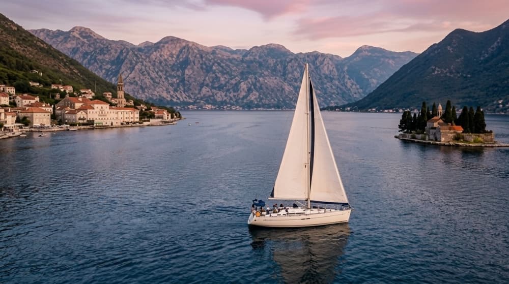Private 8-hour sailing trip in the Bay of Kotor.