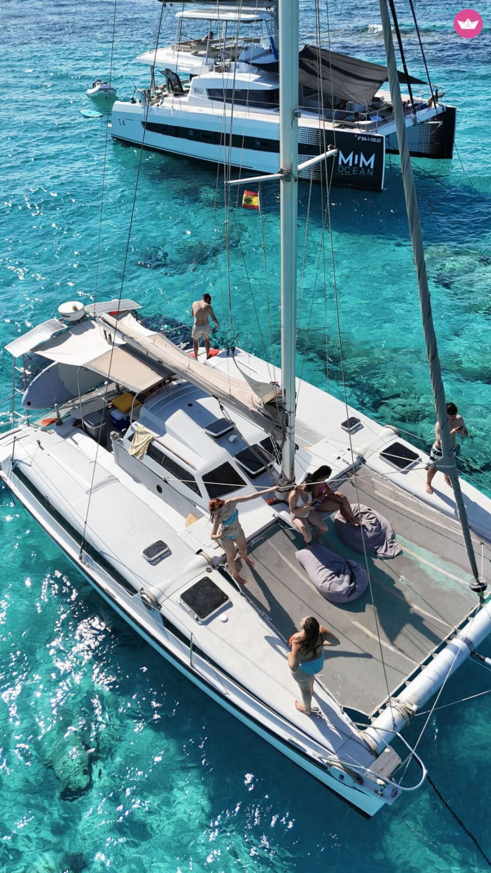 Erkunden Sie Ibizas Süden oder Formentera im Katamaran – 8-Stunden-Charter