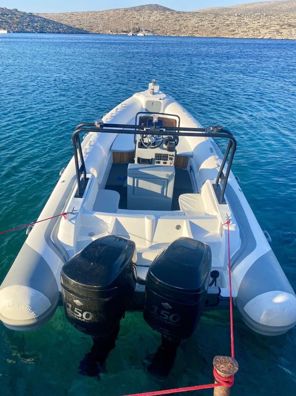 3 Stunden 30 Minuten, um Heraklion mit dem Motorboot zu entdecken