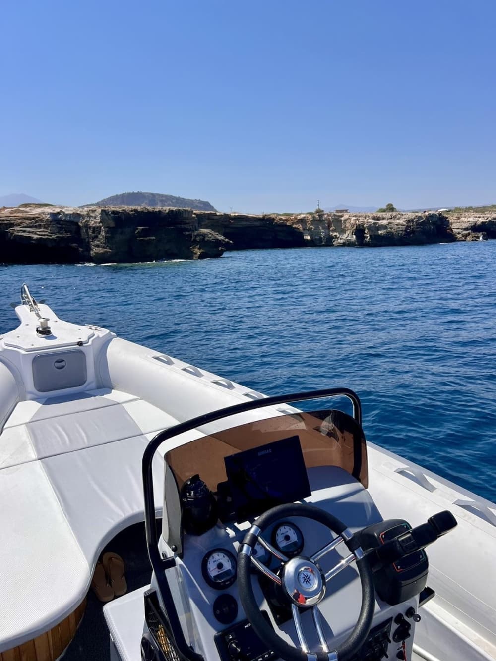 3 Stunden 30 Minuten, um Heraklion mit dem Motorboot zu entdecken