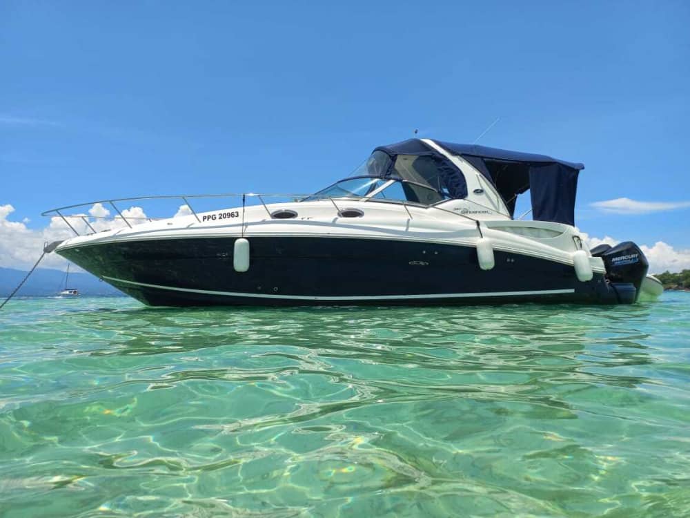 Tu día en Pointe-à-Pitre: Alquila una lancha motora para un día completo de descubrimiento.