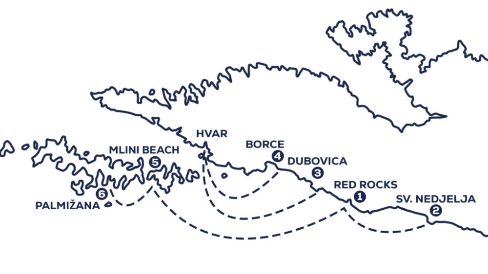 Wycieczka po Czerwonych Skałach i Wyspach Paklińskich