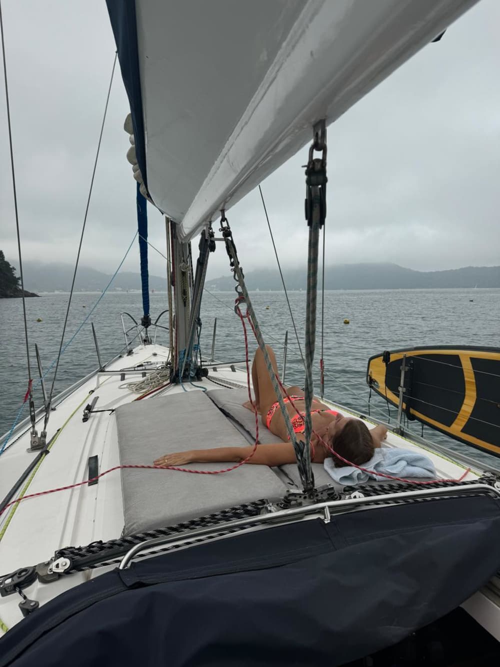 Een magische dag in Ubatuba op een zeilboot.