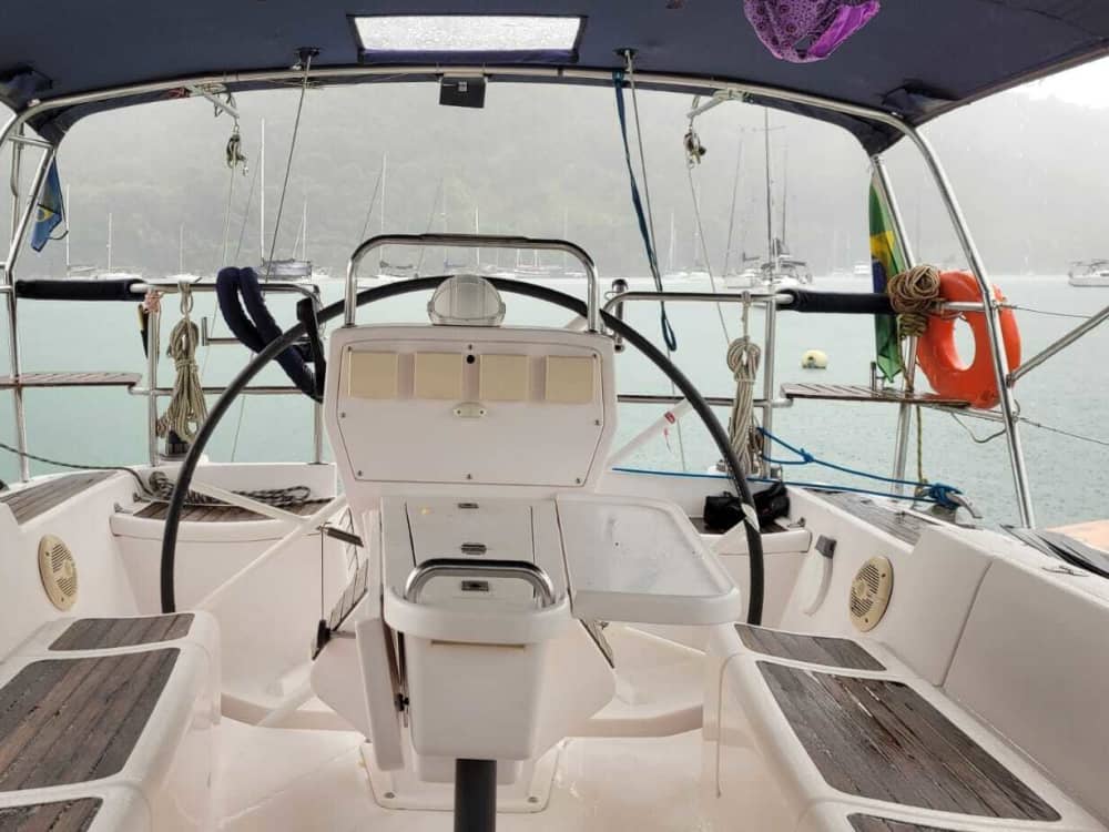 Een magische dag in Ubatuba op een zeilboot.