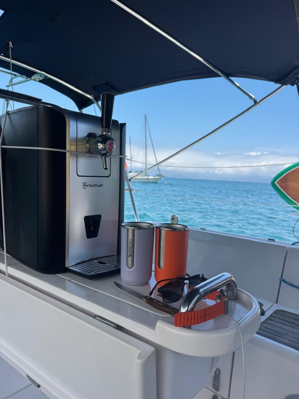 Een magische dag in Ubatuba op een zeilboot.