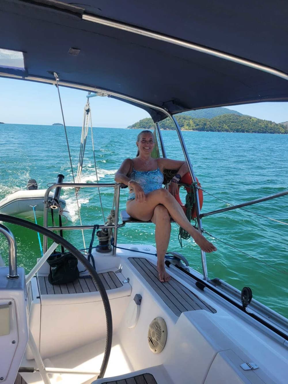 Een magische dag in Ubatuba op een zeilboot.