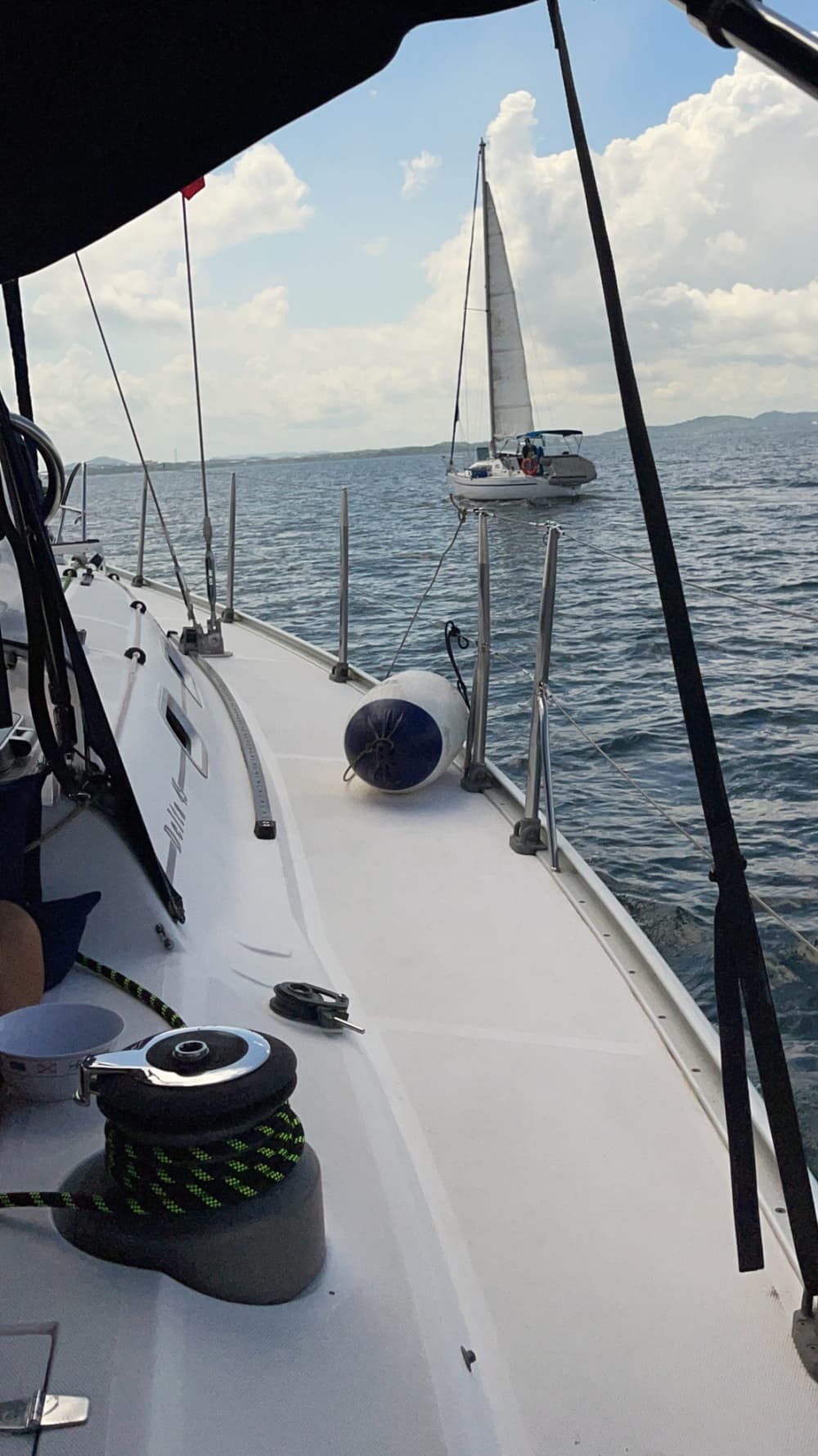 Een magische dag in Ubatuba op een zeilboot.