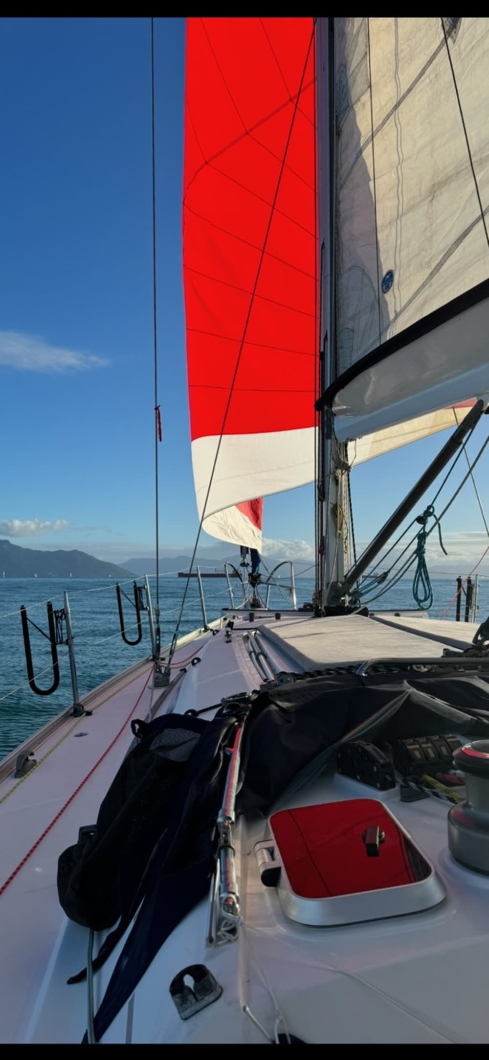 Een magische dag in Ubatuba op een zeilboot.
