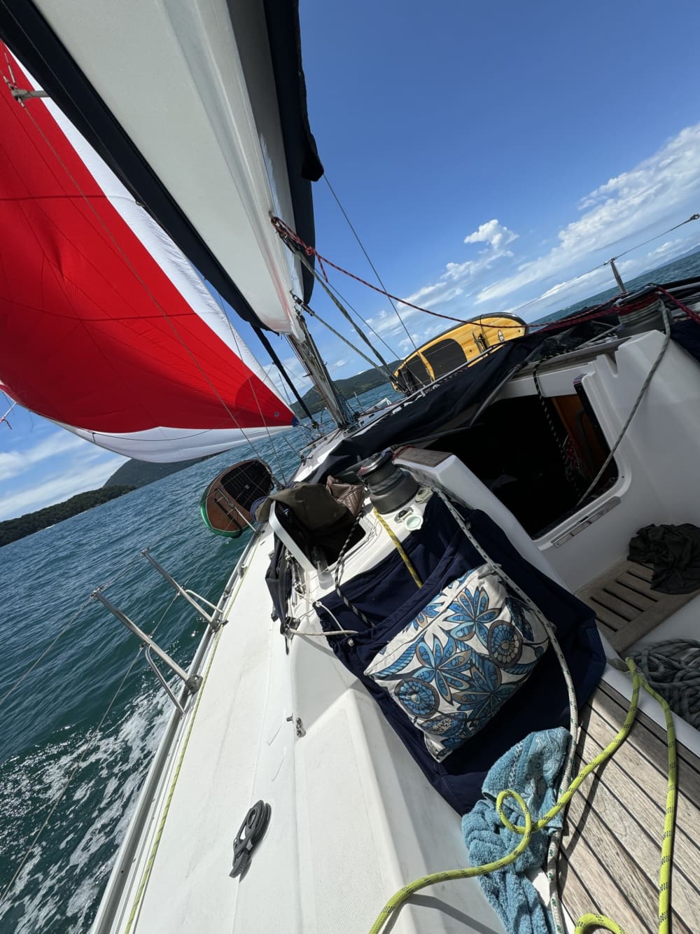 Een magische dag in Ubatuba op een zeilboot.