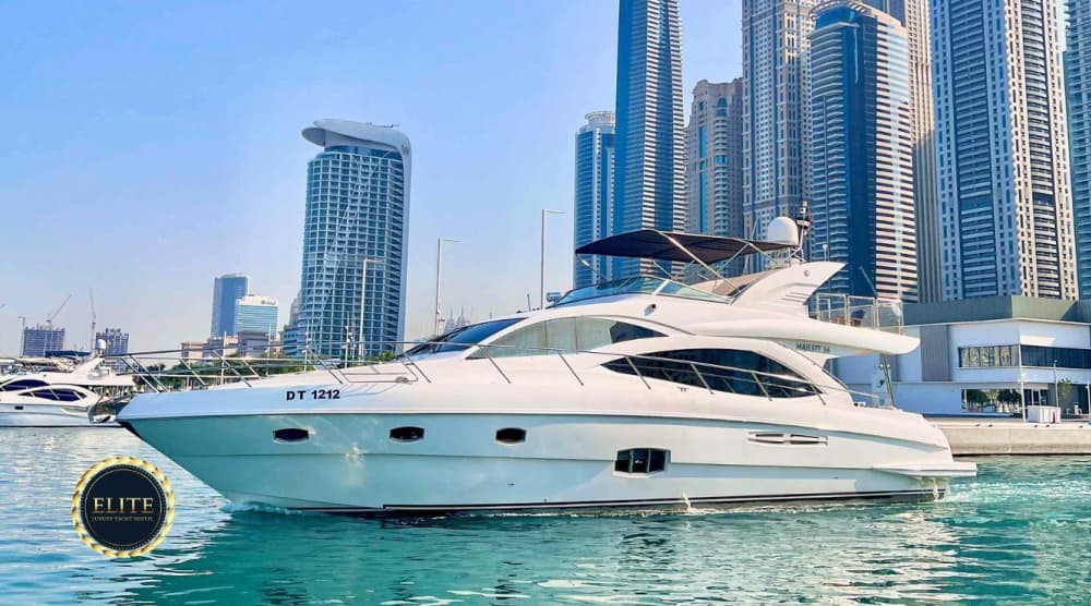 The gold standard of Dubai Marina: A half-day escape on a motor yacht